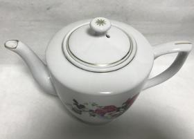 七八十年代北京大華陶瓷廠貼花茶壺 時光沉淀的珍品
